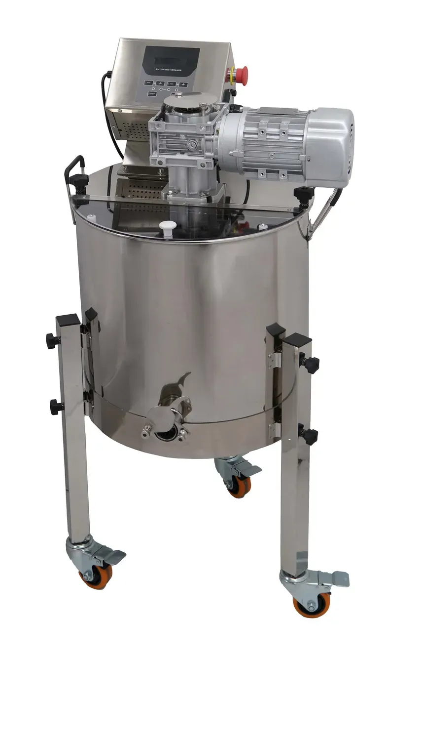 Bienenwagner Honigrührer 80 kg mit Walzen vollautomatisch Edelstahl
