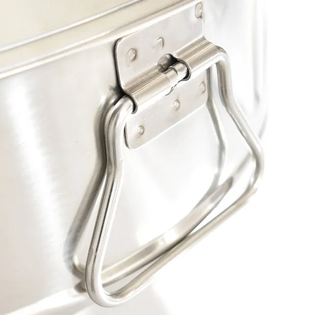 Bienenwagner Hobby Line Abfülleimer 50 kg Edelstahl