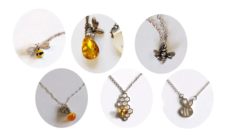 Bienenwagner Bienen Halskette Modeschmuck