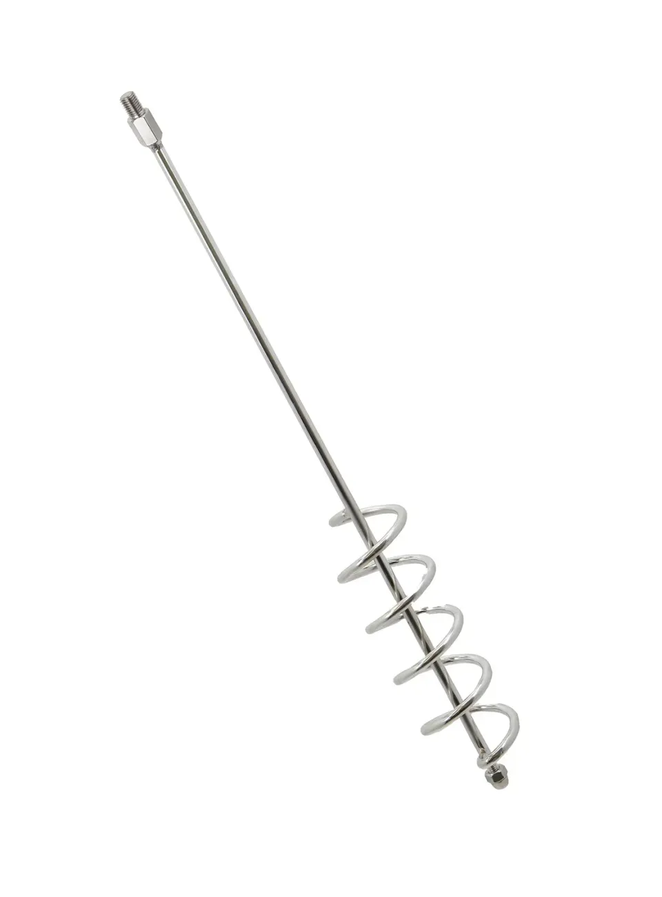 Bienenwagner Honigrührspirale M14 Edelstahl 60 cm