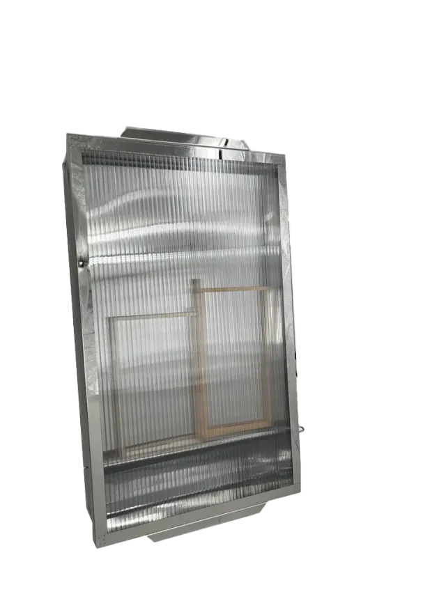Bienenwagner Fondicera Solarschmelzer für 4 Waben Edelstahl