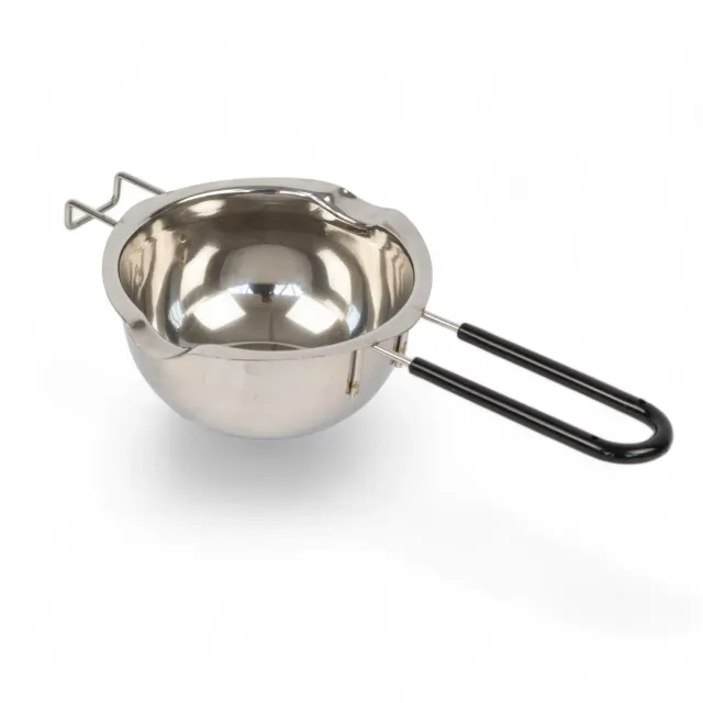 Imkado Wachs-Wasserbad-Erwärmer Edelstahl 220 g