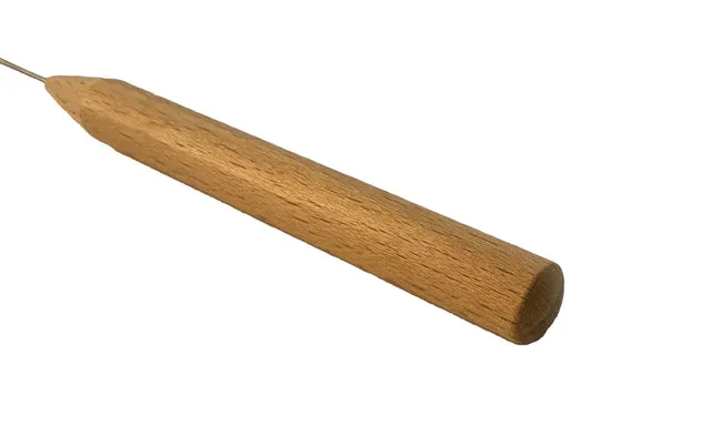 Bienenwagner Umlarvnadel mit Formholz Edelstahlspitze