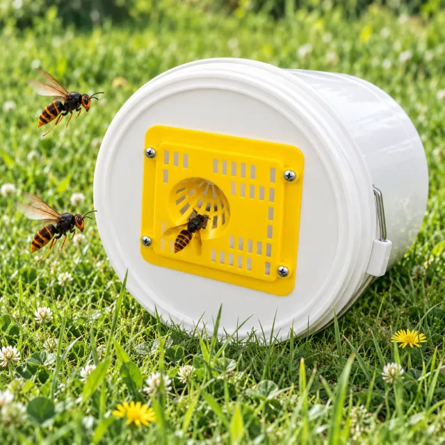 Bienenwagner Einbauplatte Hornissenfalle 15,4 × 15,4 cm selektiv