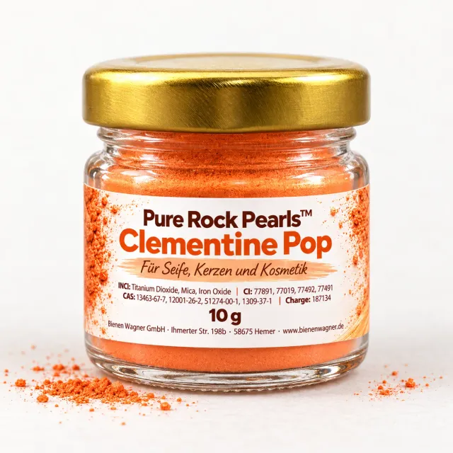 Pure Rock Pearls Clementine Pop Seifenfarbe Perlglanz