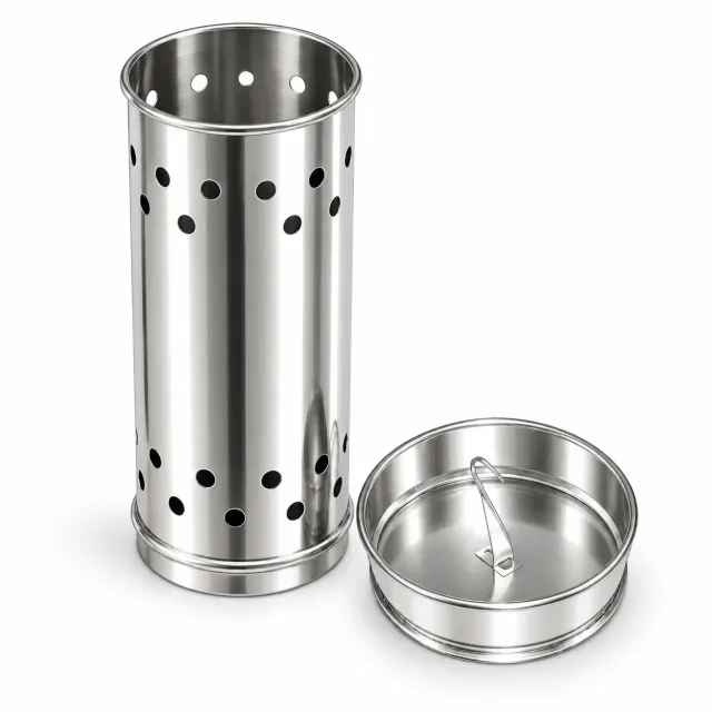 Bienenwagner Schwefeldose Maxi Edelstahl Ø 9 cm