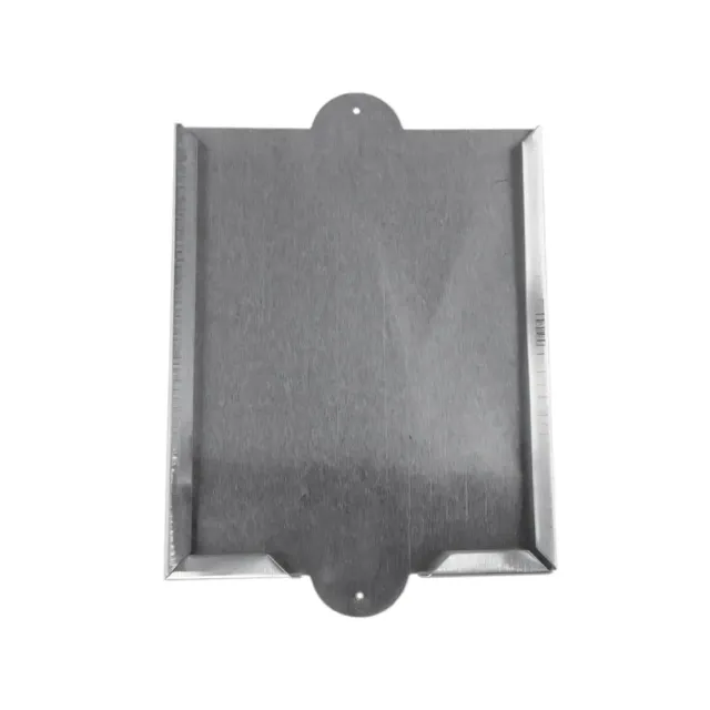 Imkado Notizkartenhalter Aluminium 12 cm wetterfest