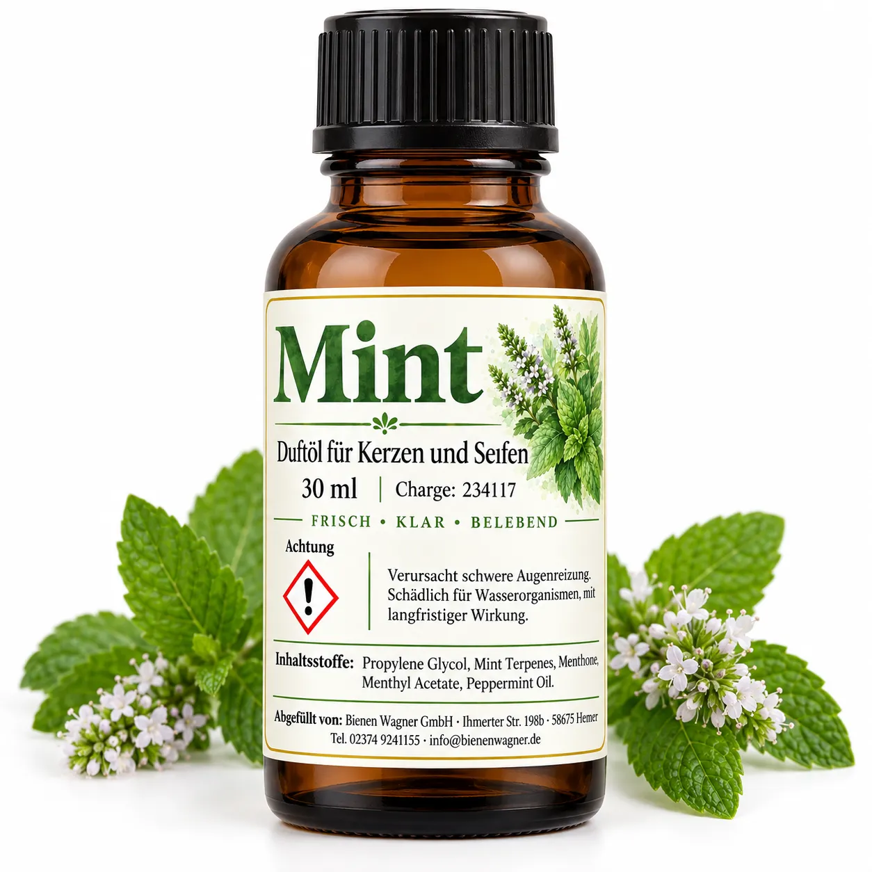 Bienenwagner Duftöl 30 ml für Kerzen und Seifen