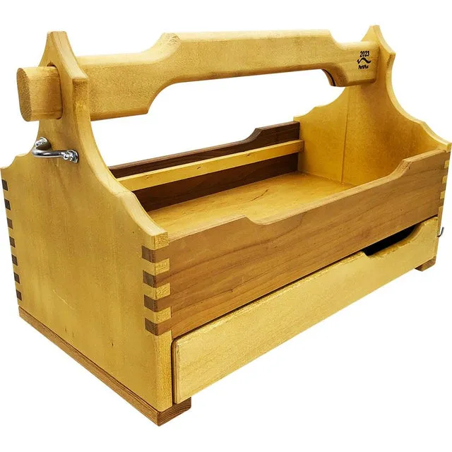 Bienenwagner Imker-Werkzeugkiste Holz geölt 500 mm