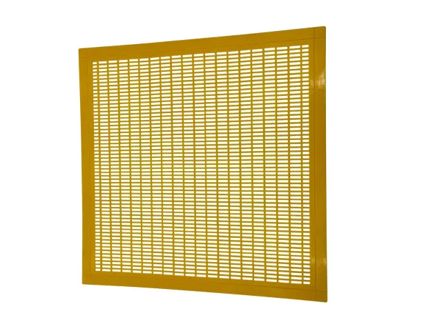 Bienenwagner Absperrgitter Kunststoff 50 x 50 cm gelb lebensmittelecht
