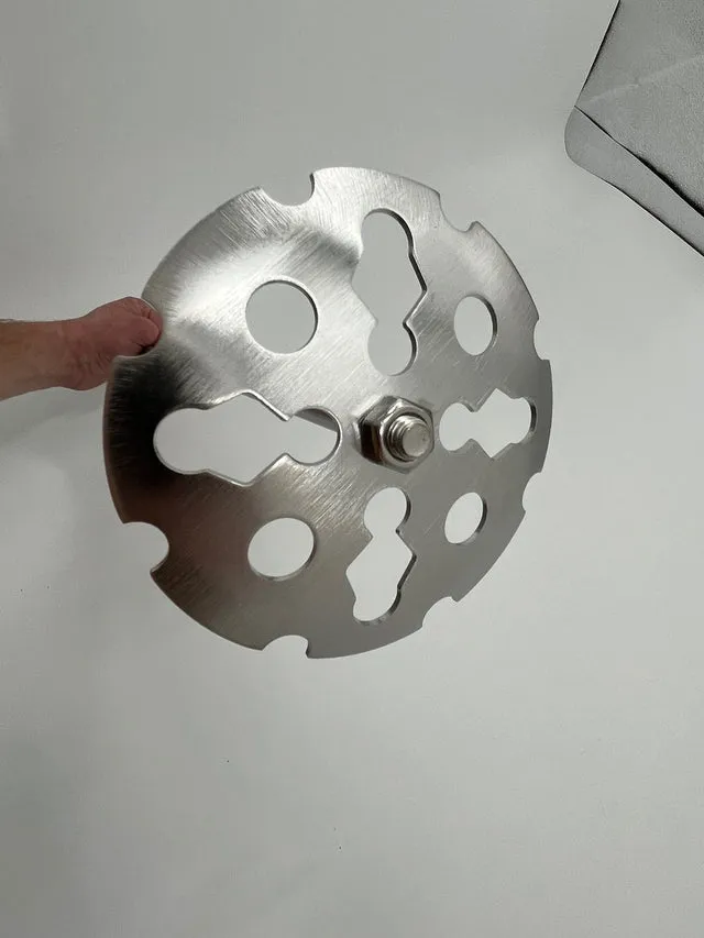 Bienenwagner Auf-und-Ab Honigrührer 65 cm Edelstahl