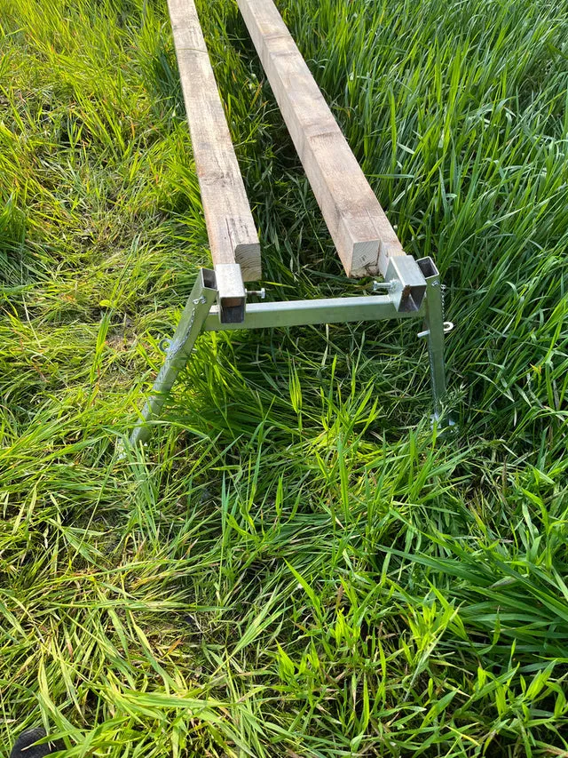 Bienenwagner Beutenbock Metall schwarz 5 Beuten 2. Wahl