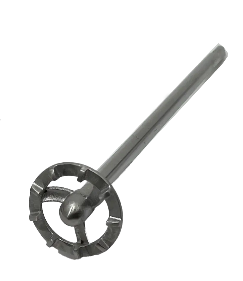 Bienenwagner Rapido Style Honigrührer Edelstahl 27 cm Glas