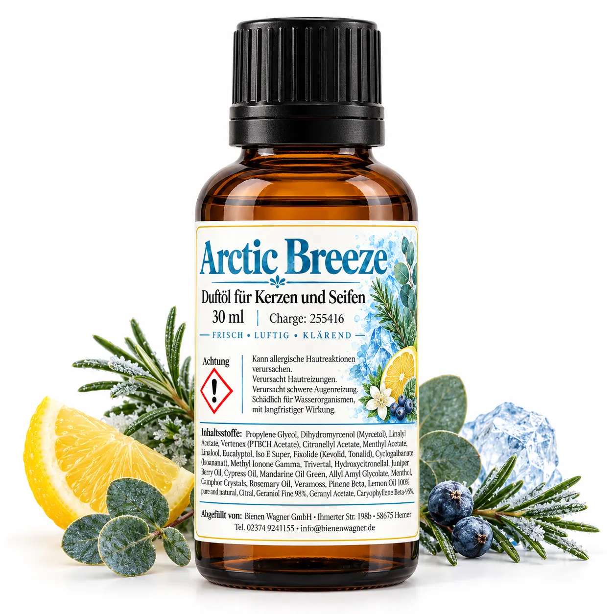 Bienenwagner Duftöl 30 ml für Kerzen und Seifen