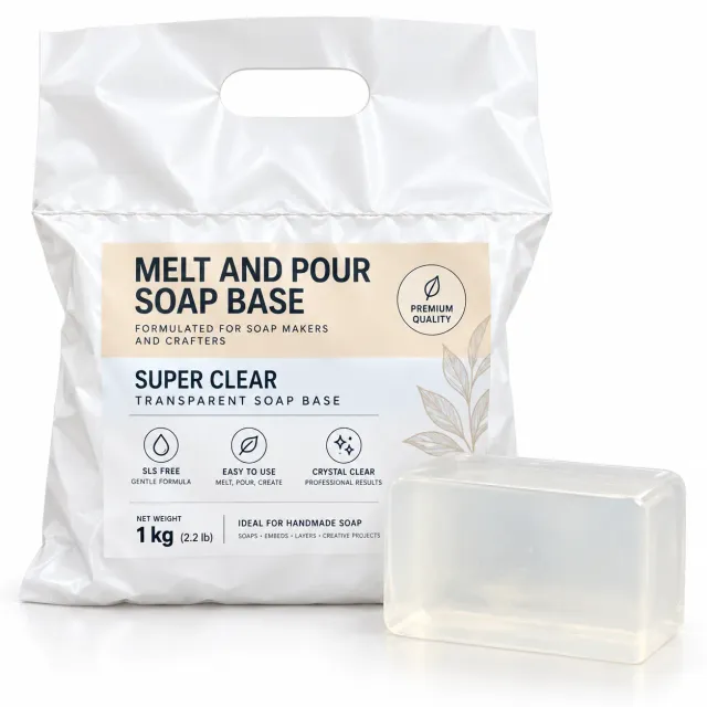 Bienenwagner Super Clear Seifenbasis Glycerin 1 kg transparent