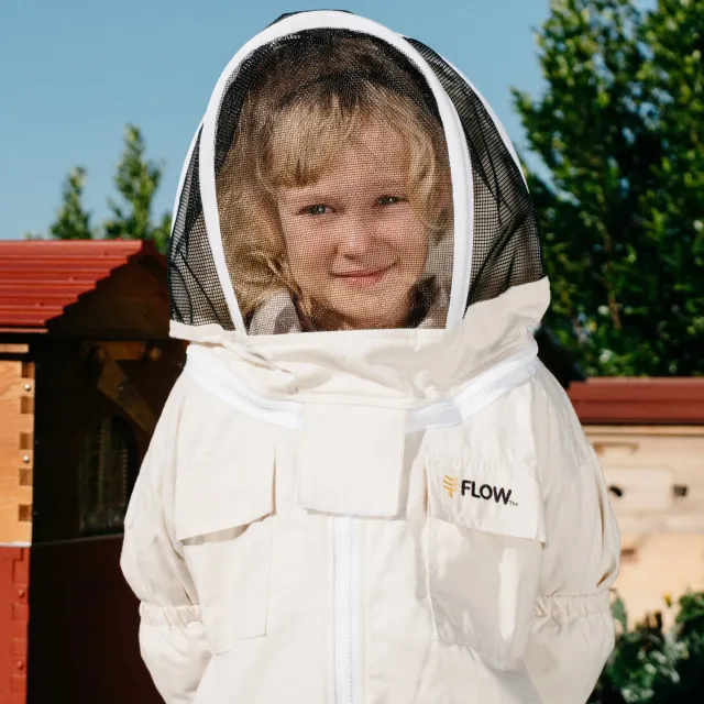 Flow Hive Kinder-Imkeranzug Bio-Baumwolle GOTS