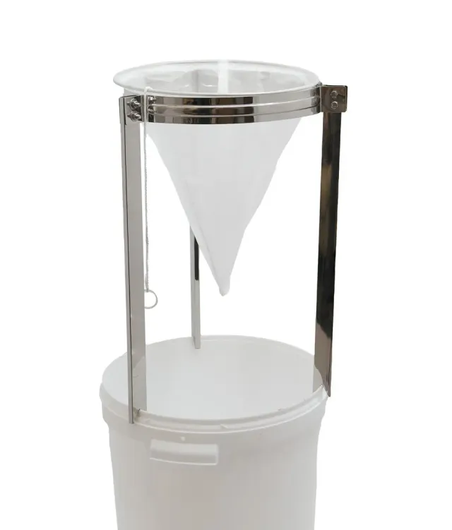 Bienenwagner Dreibein Edelstahl für Spitzsieb 32-33 cm