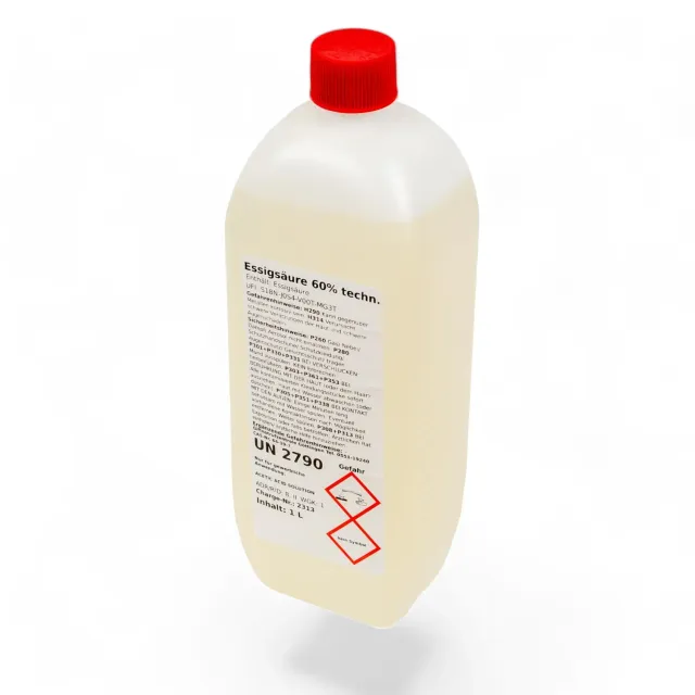 Imkado Essigsäure 60 % Reiniger 1 L zum Entkalken