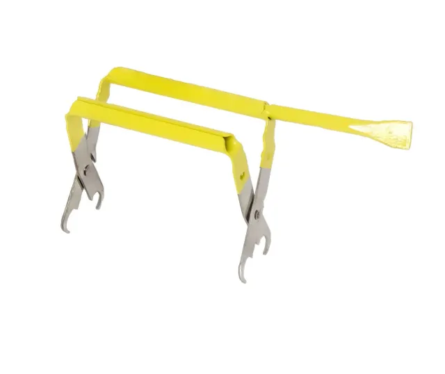 Bienenwagner 2in1 Rähmchenzange Edelstahl gelb 11 cm