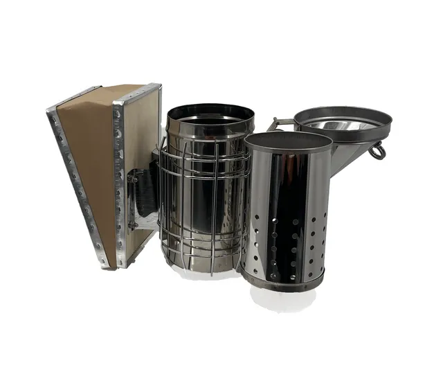 Bienenwagner Dadant Smoker Edelstahl 10 cm Innentopf