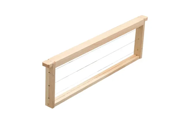 Bienenwagner Dadant US Honigraumrähmchen 482x143 mm verdrahtet