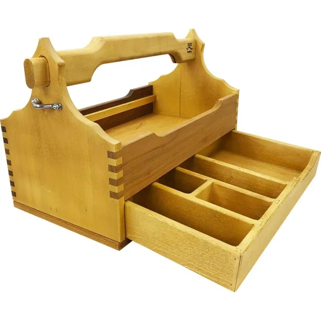 Bienenwagner Imker-Werkzeugkiste Holz geölt 500 mm