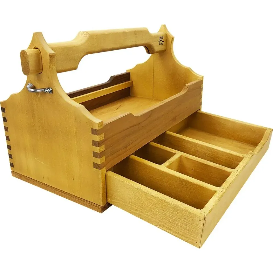 Bienenwagner Imker-Werkzeugkiste Holz geölt 500 mm