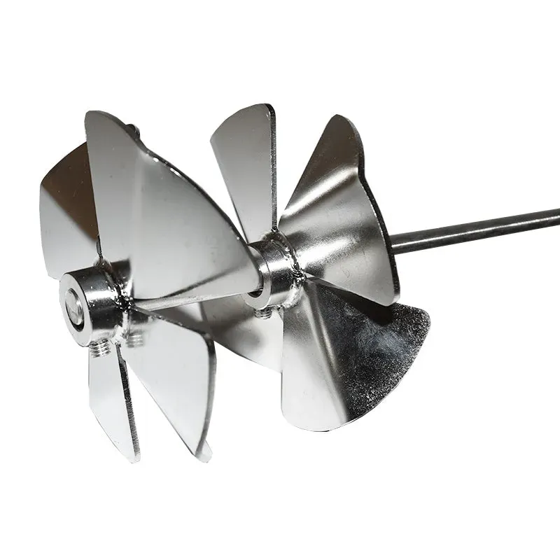 Bienenwagner Honigrührer Edelstahl 100 mm 60 cm gegenläufig
