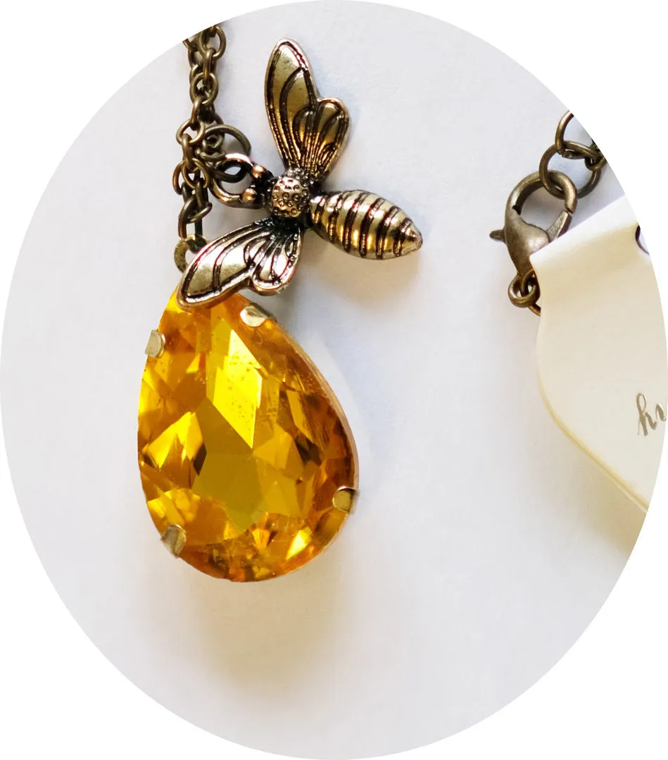 Bienenwagner Bienen Halskette Modeschmuck