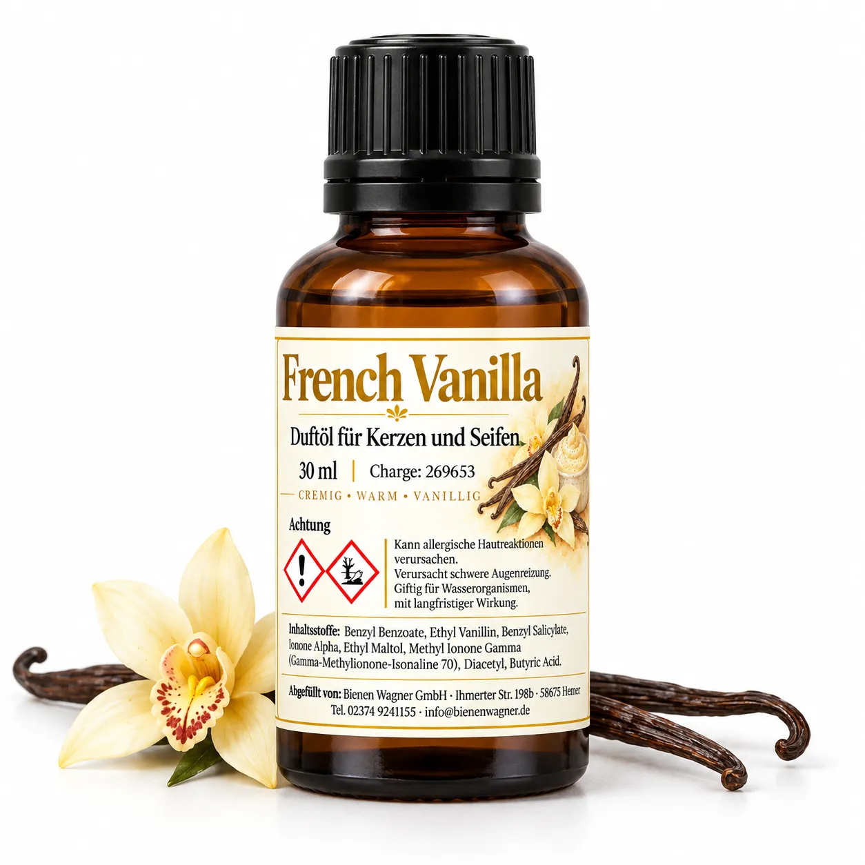 Bienenwagner Duftöl 30 ml für Kerzen und Seifen