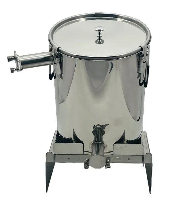 Bienenwagner Easy Fill Deluxe Abfüllständer Edelstahl