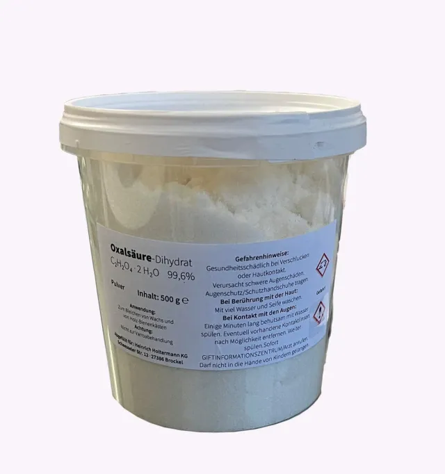 Bienenwagner Oxalsäure Dihydrat Pulver 500 g technisch