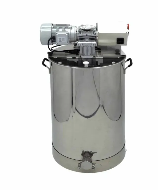 Bienenwagner Honigmischer 135 kg mit Timer Edelstahl