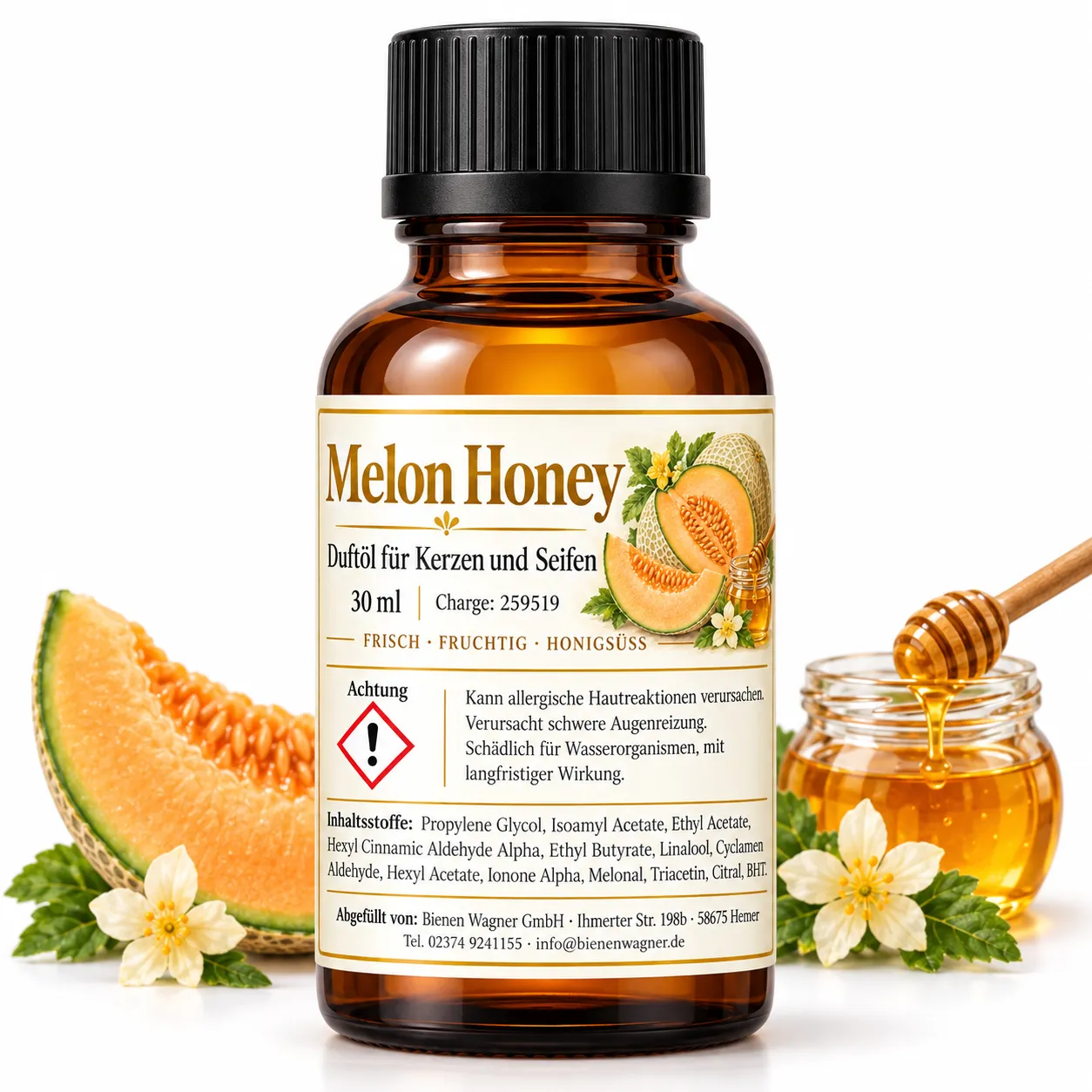 Bienenwagner Duftöl 30 ml für Kerzen und Seifen