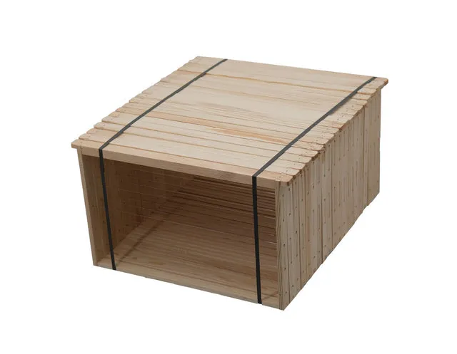 Bienenwagner Dadant Rähmchen 482x285 mm 20er-Pack gedrahtet
