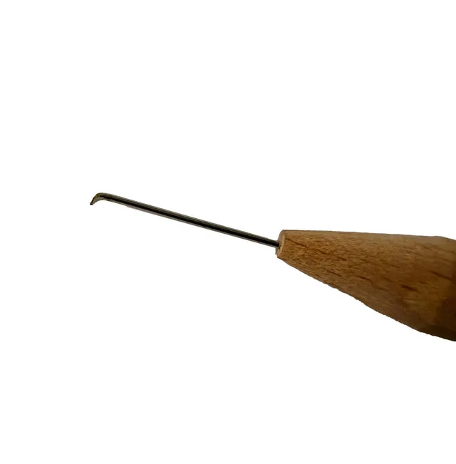 Bienenwagner Umlarvnadel mit Formholz Edelstahlspitze