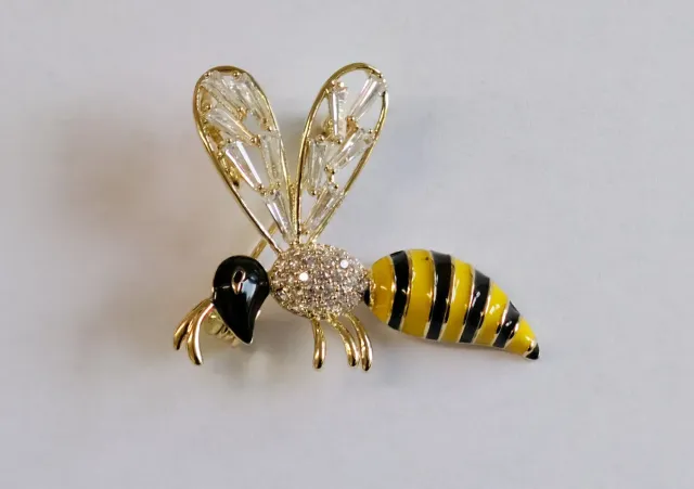 Bienenwagner Biene Anstecknadel mit Stern