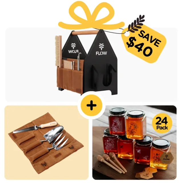 Flow Hive Harvest & Garden Bundle Honigset
