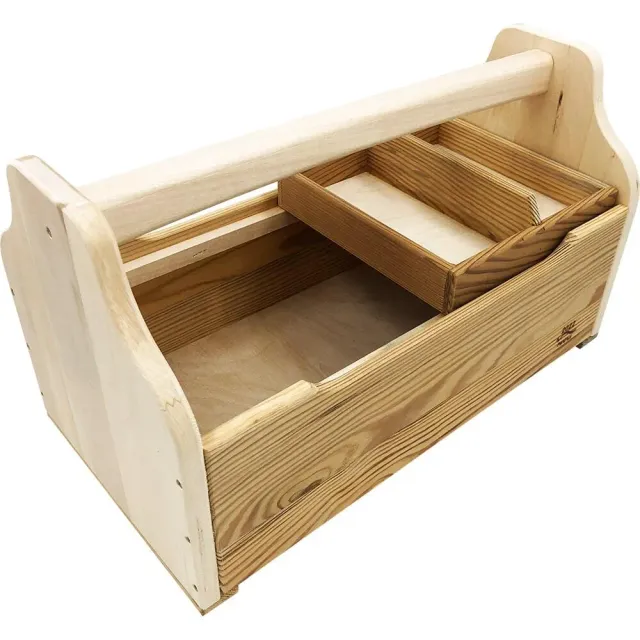 Bienenwagner Imker-Arbeitskasten Werkzeugkiste Organizer Holz