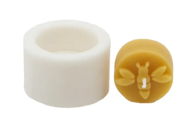 Bienenwagner Teelicht Silikonform Bienen 1,8x3,6 cm