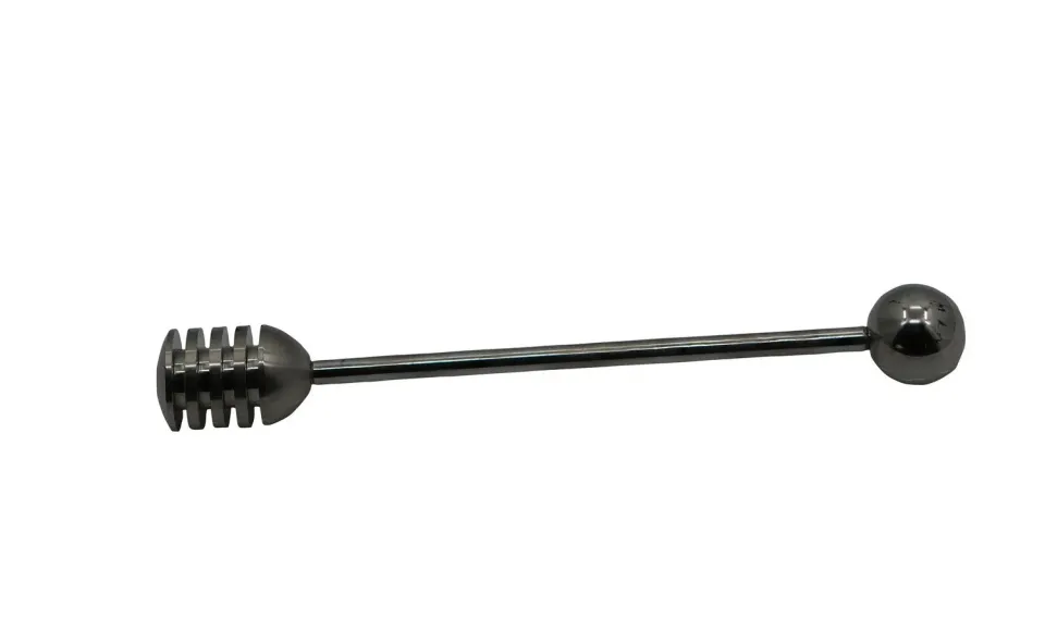 Bienenwagner Honiglöffel Edelstahl 16 cm rund