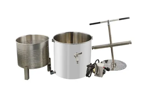 Bienenwagner Wachspresse beheizt 45L 3kW Edelstahl