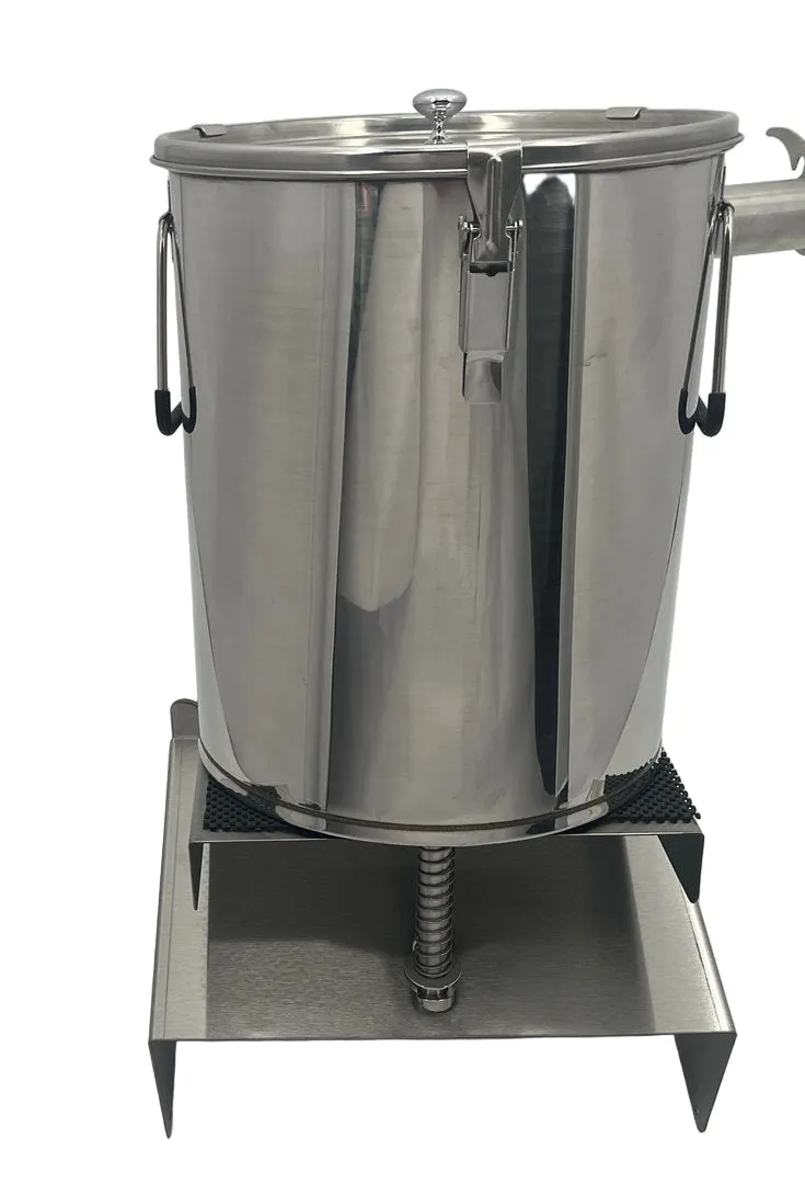 Bienenwagner Easy Fill Deluxe Abfüllständer automatisch kippbar Edelstahl