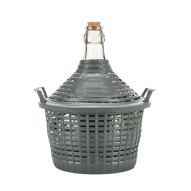 Imkado Glasballon 5 Liter für Met & Wein Weißglas
