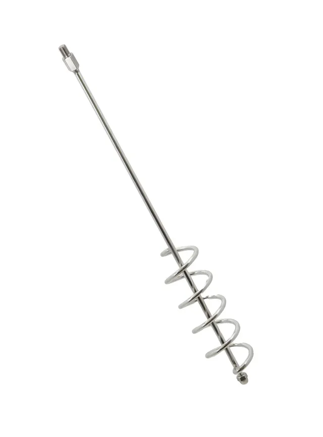 Bienenwagner Honigrührer Edelstahl Spirale M14