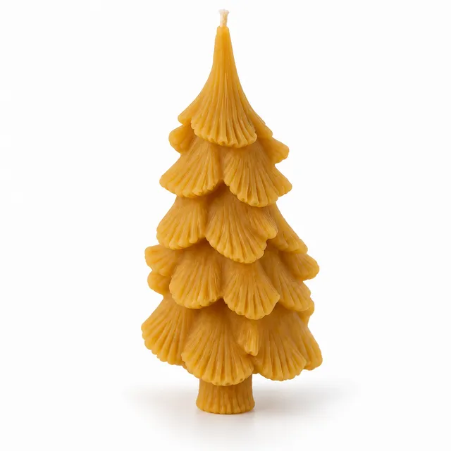 Bienenwagner Kerzengießform LZ193 Silikon kleine Tanne 54 g