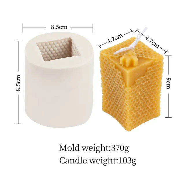 Bienenwagner Kerzengießform Silikon Lz045 Biene Stumpenkerze