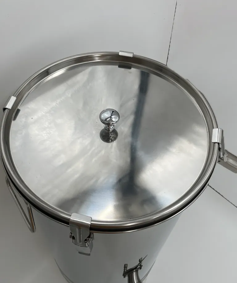 Bienenwagner Honigabfüller Edelstahl 50 kg Abfüllkübel hygienisch