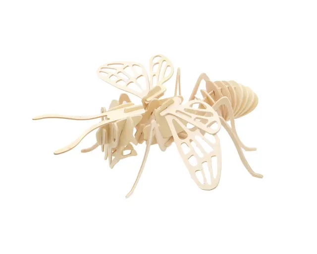 Bienenwagner Biene 3D-Puzzle Holz 24tlg 30cm